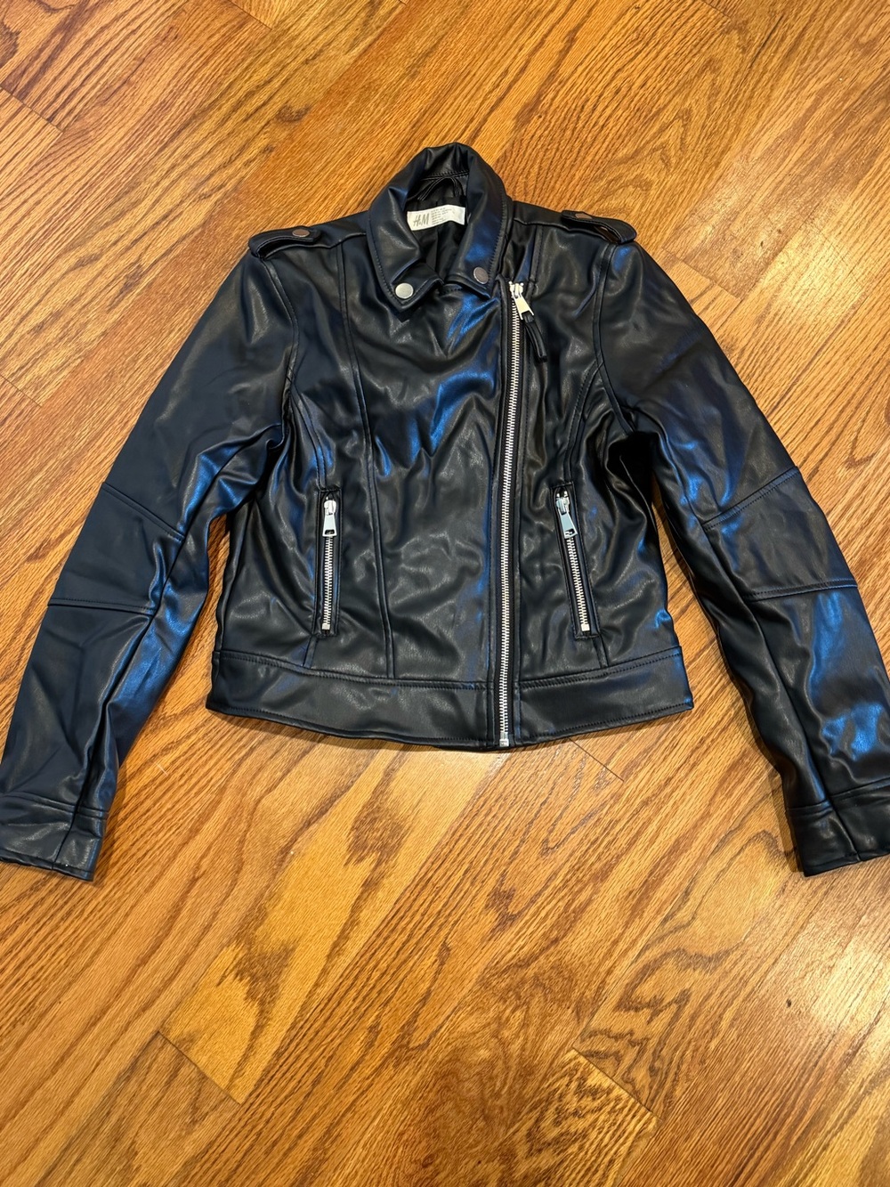 H&M Girl’s Moto Jacket - Size 12